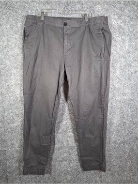 Bonobos Women's Casual Chino Pants Gray Size XXL